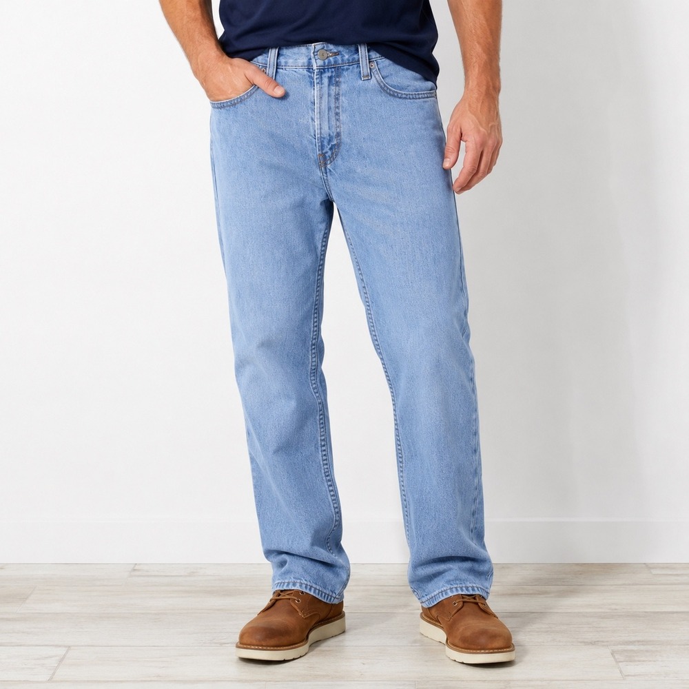 Bonobos Mens Slim Fit Light Wash Blue Denim Jeans 30x30